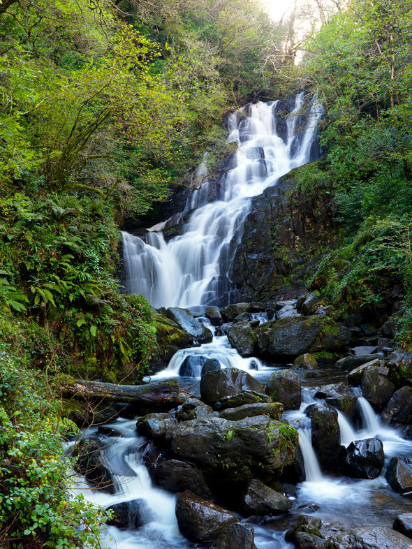 Torc Waterfall, Killarney National Park, Echt Irland