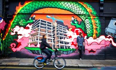 Graffiti Dublin, Städtereise Irland, Echt Irland